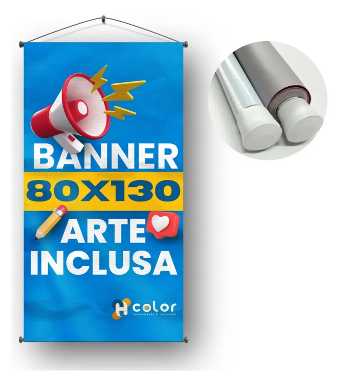 Confecção de Banners Papel A3